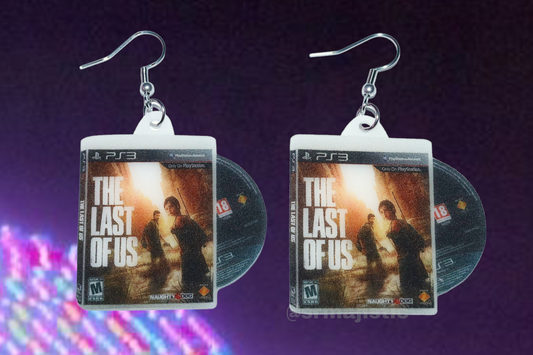 The Last of Us PS3 Video Game 2D detailed Handmade Earrings!