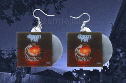 The Weeknd Dawn FM Vinyl Album Handmade Earrings!