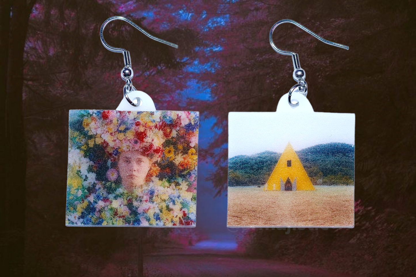 Midsommar Final Scene Split Frame Still Handmade Earrings!