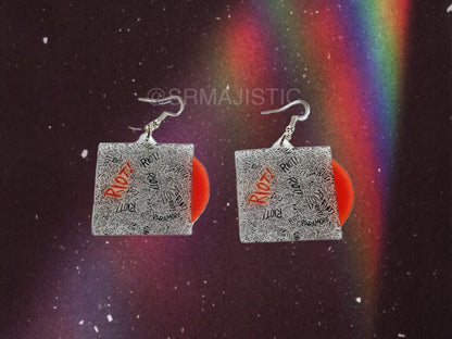 (READY TO SHIP) Paramore Collection of Vinyl Album Handmade Earrings!