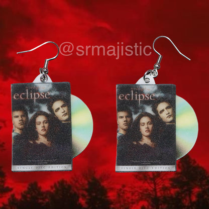 Twilight Movie Full Collection 2D DVD Handmade Earrings!