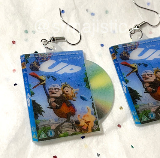 Up (2009) DVD 2D detailed Handmade Earrings!