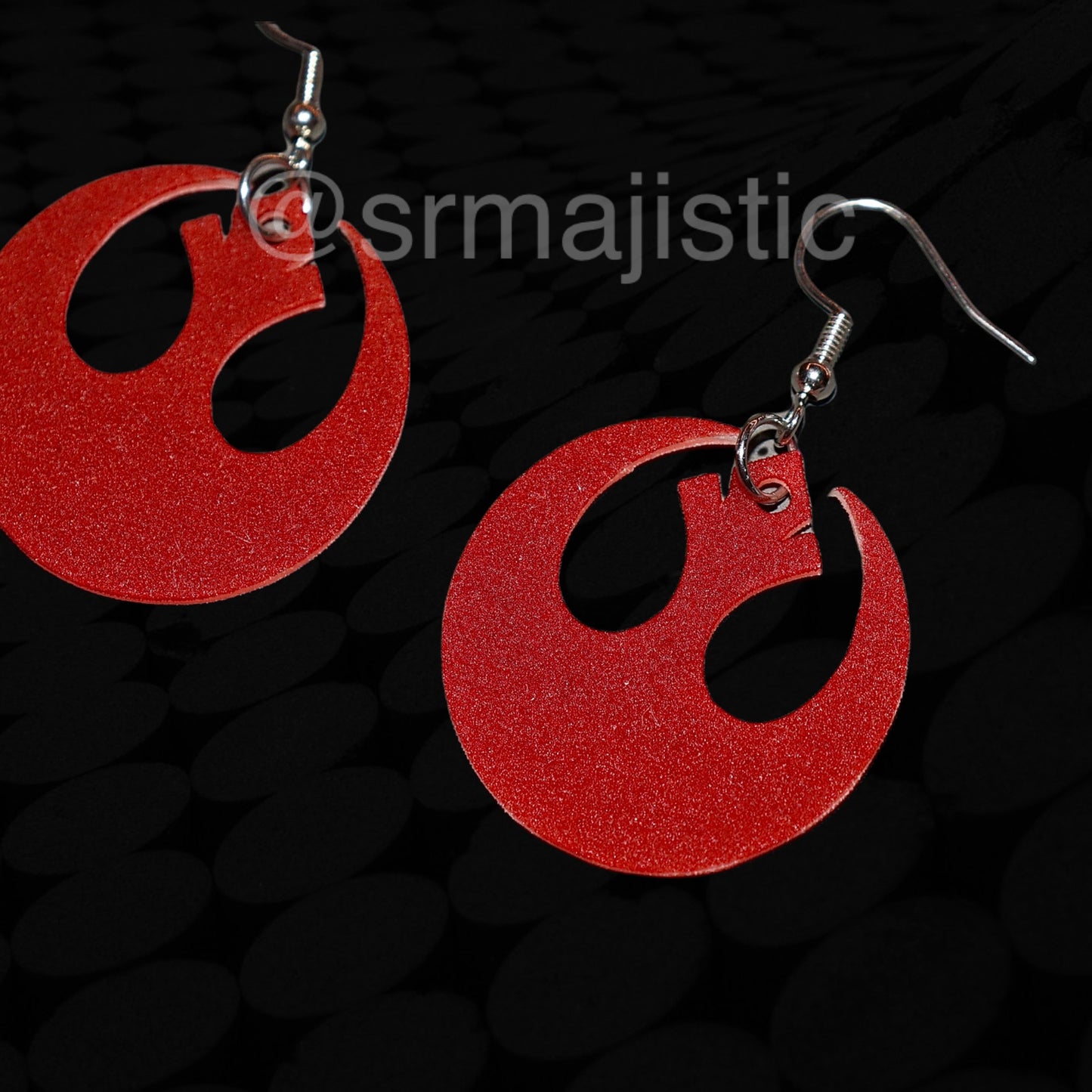Star Wars Resistance Symbol Handmade Earrings!